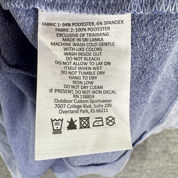 Columbia Pullover Womens 2XL‎ Blue Churchill Downs Kentucky Derby 148 OmniWick - Picture 9 of 11